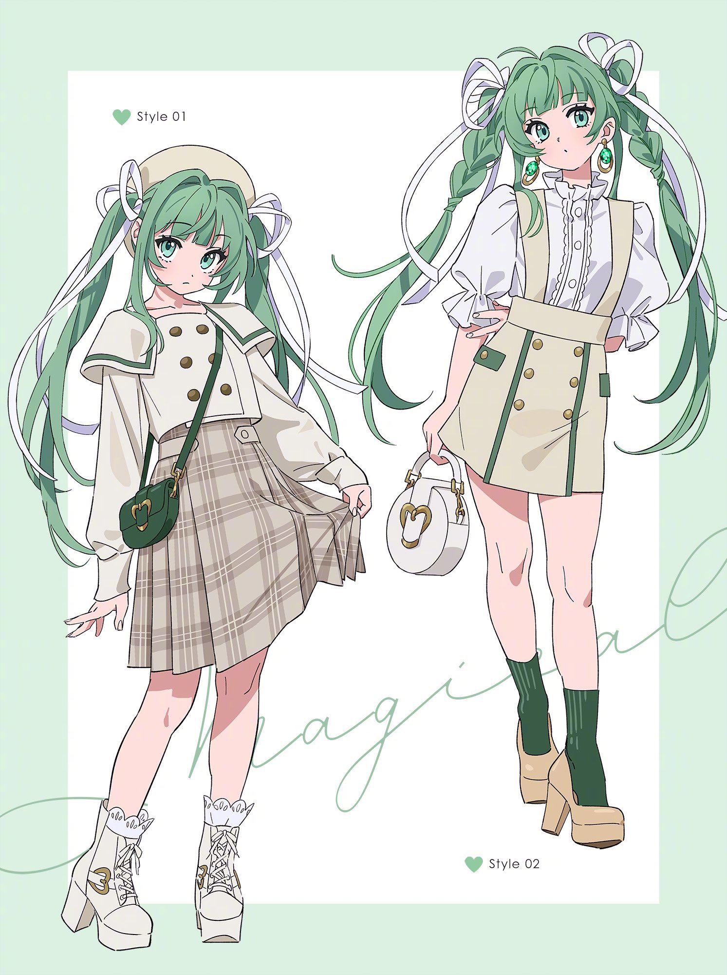 時(shí)尚與幻想的交響曲 畫師toatomooto動(dòng)漫人物插畫中的服飾設(shè)計(jì)藝術(shù)